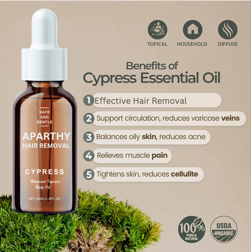 100% Pure Hair Removal Cyperus Oil