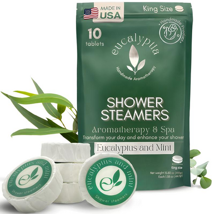 Eucalyptia Mint-Eucalyptus Shower Steamer Pods