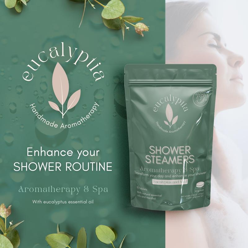 Eucalyptia Mint-Eucalyptus Shower Steamer Pods