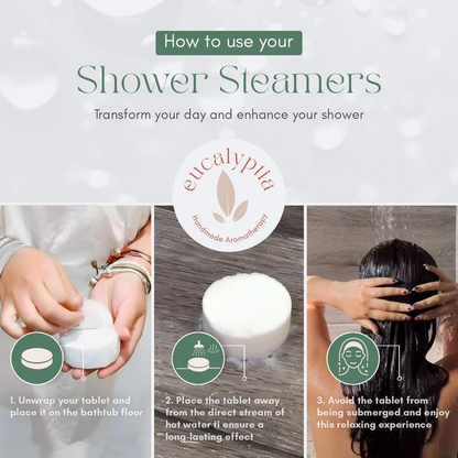 Eucalyptia Mint-Eucalyptus Shower Steamer Pods